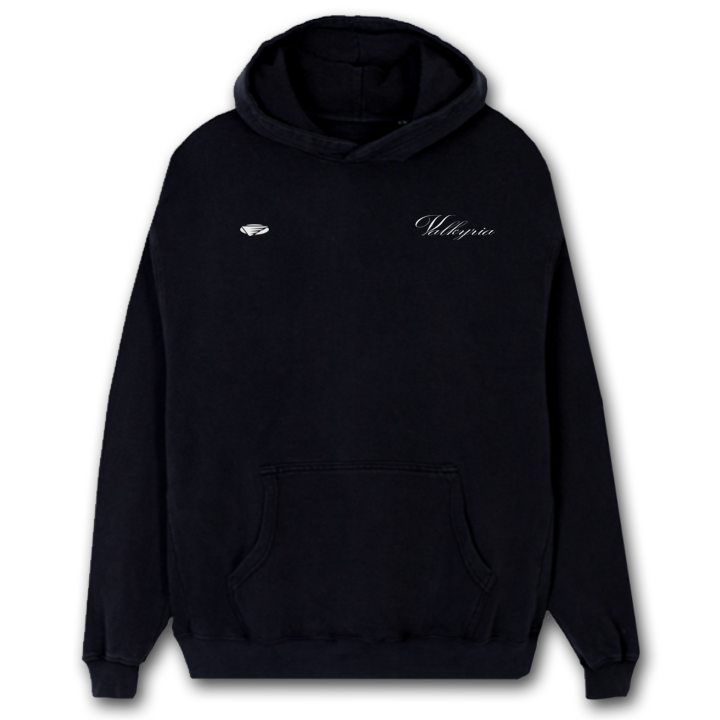 SUDADERA POWER VALKYRIA CLUB - NEGRO
